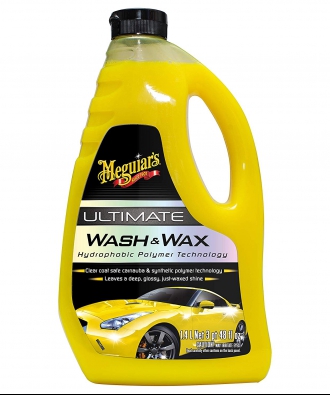 Meguiar's Xà phòng rửa xe có chất tạo bóng dòng Ultimate - Ultimate Wash & Wax, G17748, 1,4L